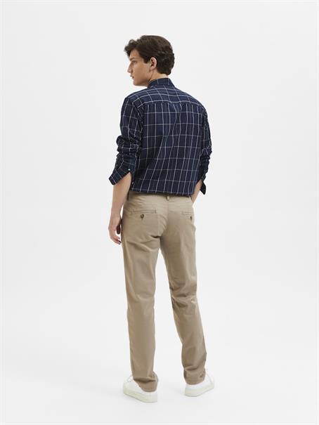 SLH175-SLIM NEW MILES FLEX PANT NOOS greige
