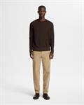 SLH196-STRAIGHT MILES CORD PANT W NOOS chinchilla