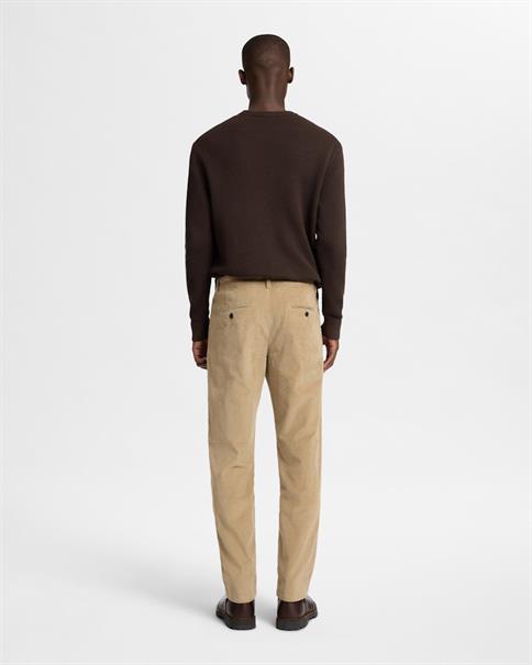 SLH196-STRAIGHT MILES CORD PANT W NOOS chinchilla