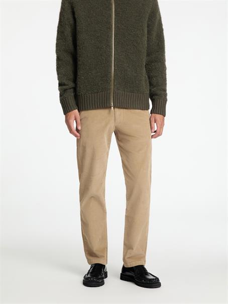 SLH196-STRAIGHT MILES CORD PANT W NOOS chinchilla