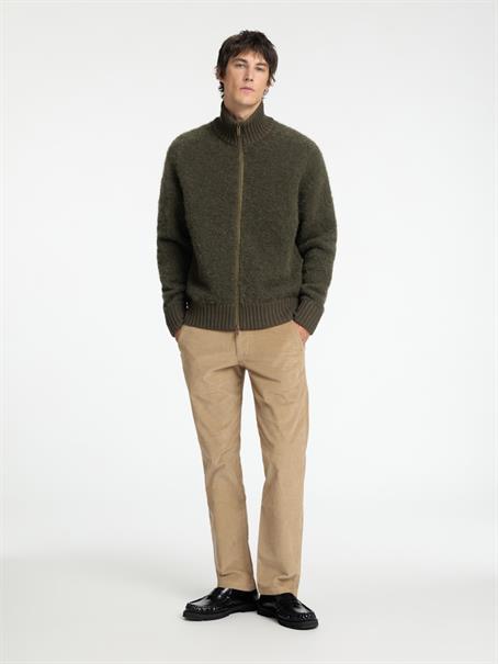 SLH196-STRAIGHT MILES CORD PANT W NOOS chinchilla