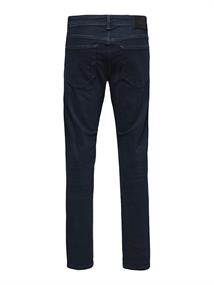 SLH196-STRAIGHT SCOTT 6155 BB JNS NOOS blue black denim