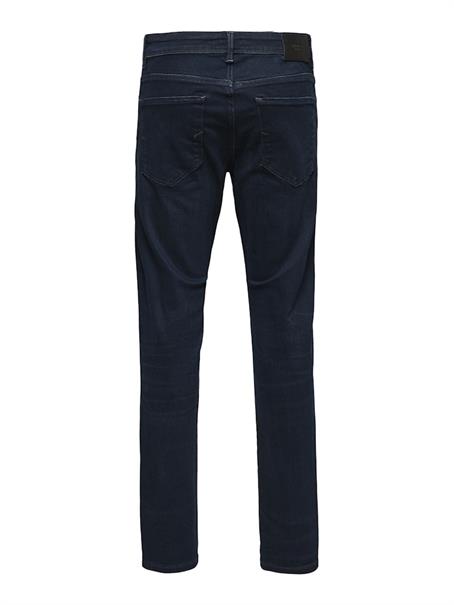 SLH196-STRAIGHT SCOTT 6155 BB JNS NOOS blue black denim