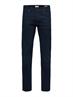 SLH196-STRAIGHT SCOTT 6155 BB JNS NOOS blue black denim