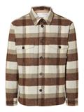 SLHARCHIVE OVERSHIRT NOOS elephant skin