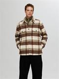 SLHARCHIVE OVERSHIRT NOOS elephant skin