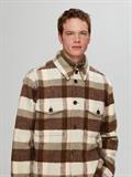 SLHARCHIVE OVERSHIRT NOOS elephant skin