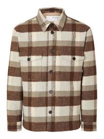 SLHARCHIVE OVERSHIRT NOOS elephant skin