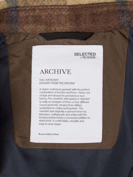 SLHARCHIVE OVERSHIRT NOOS ermine