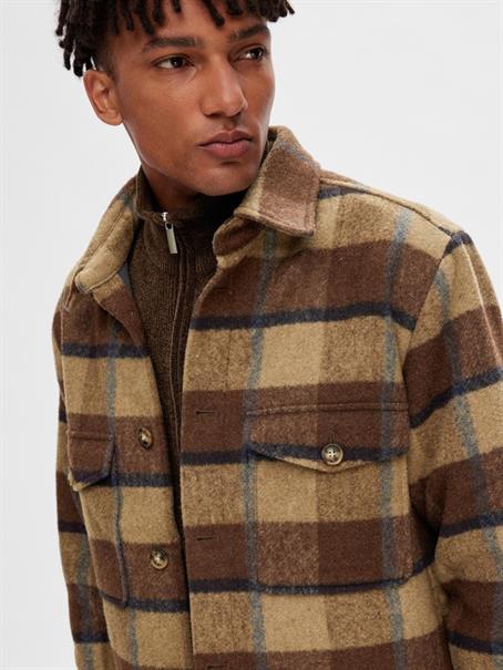 SLHARCHIVE OVERSHIRT NOOS ermine