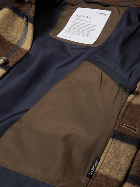 SLHARCHIVE OVERSHIRT NOOS ermine