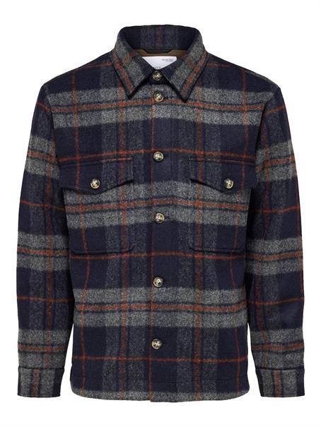 SLHARCHIVE OVERSHIRT NOOS navy blazer