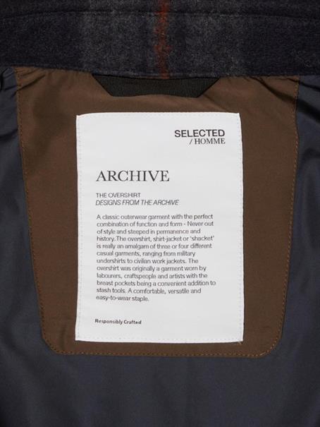 SLHARCHIVE OVERSHIRT NOOS navy blazer