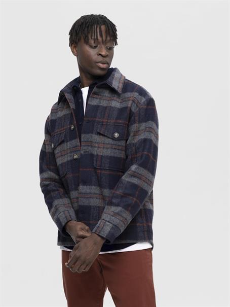 SLHARCHIVE OVERSHIRT NOOS navy blazer