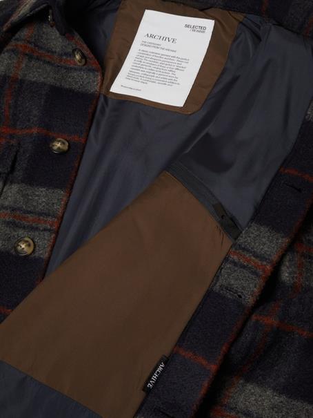 SLHARCHIVE OVERSHIRT NOOS navy blazer