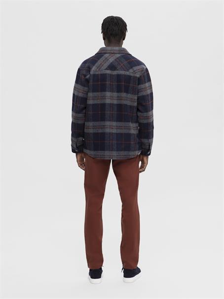 SLHARCHIVE OVERSHIRT NOOS navy blazer