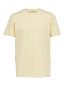 SLHASPEN MINI STR SS O-NECK TEE NOOS dusky citron