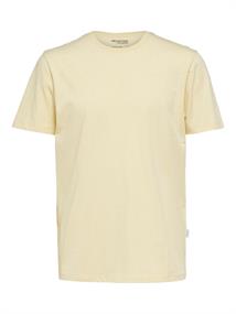 SLHASPEN MINI STR SS O-NECK TEE NOOS dusky citron