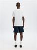 SLHASPEN SLUB SS O-NECK TEE NOOS bright white