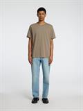 SLHASPEN SLUB SS O-NECK TEE NOOS vetiver
