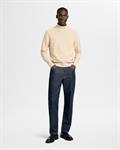 SLHAXEL LS KNIT ROLL NECK W oatmeal1