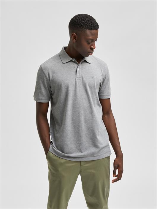 slhaze-ss-polo-w-noos-medium-grey-melange
