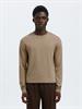 SLHBERG CREW NECK NOOS savannah tan
