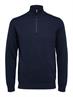 SLHBERG LS HALF ZIP NOOS navy blazer
