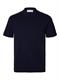 SLHBERG SS KNIT POLO NOOS navy blazer