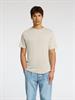 SLHBET LINEN SS O-NECK TEE oatmeal