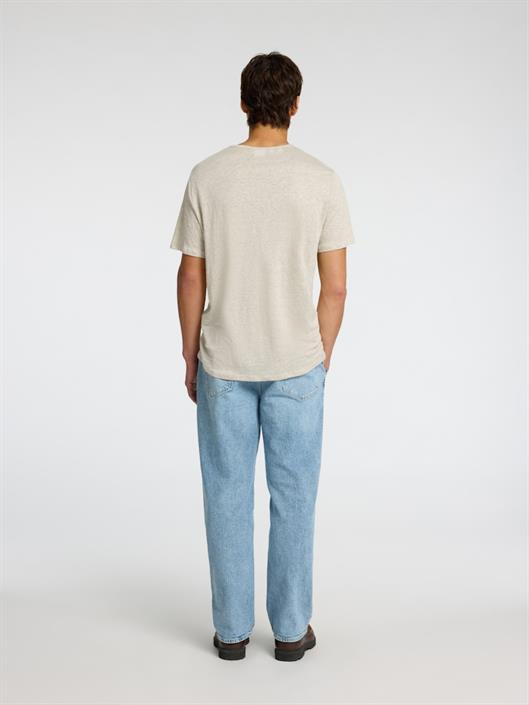 slhbet-linen-ss-o-neck-tee-oatmeal