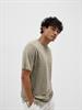 SLHBET LINEN SS O-NECK TEE vetiver