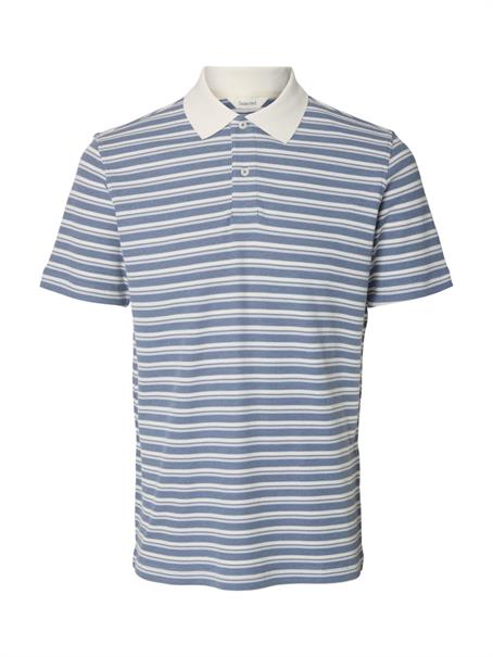SLHBLAZE SS POLO egret