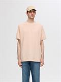 SLHCOLMAN SS O-NECK TEE NOOS cameo rose