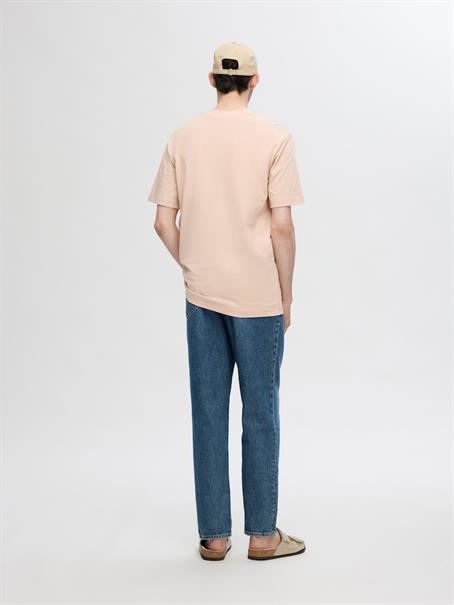 SLHCOLMAN SS O-NECK TEE NOOS cameo rose