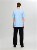 SLHCOLMAN SS O-NECK TEE NOOS cashmere blue
