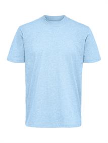 SLHCOLMAN SS O-NECK TEE NOOS cashmere blue