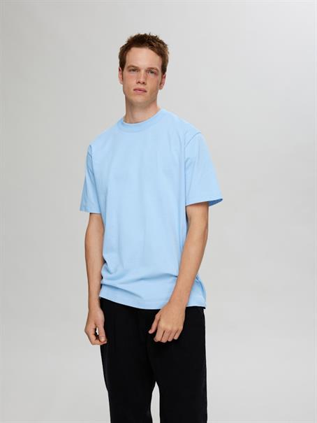 SLHCOLMAN SS O-NECK TEE NOOS cashmere blue