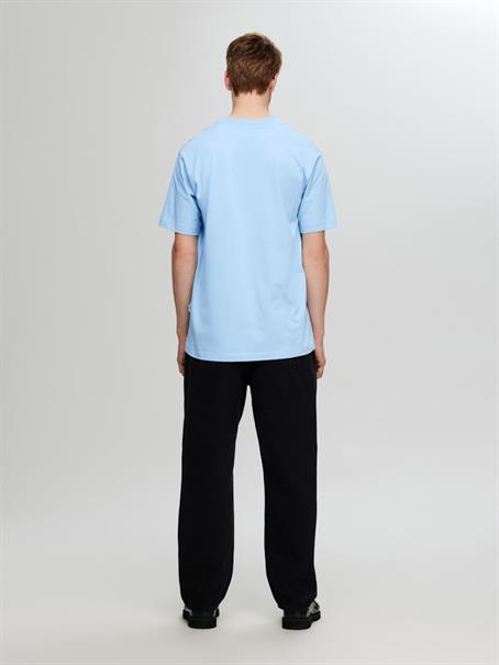 SLHCOLMAN SS O-NECK TEE NOOS cashmere blue