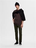 SLHCOLMAN SS O-NECK TEE NOOS chocolate torte