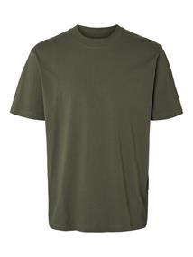 SLHCOLMAN SS O-NECK TEE NOOS forest night