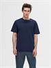 SLHCOLMAN SS O-NECK TEE NOOS navy blazer