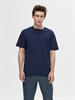 SLHCOLMAN SS O-NECK TEE NOOS navy blazer
