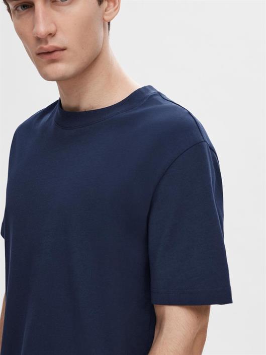 slhcolman-ss-o-neck-tee-noos-navy-blazer