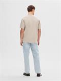SLHCOLMAN SS O-NECK TEE NOOS pure cashmere