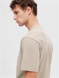 SLHCOLMAN SS O-NECK TEE NOOS pure cashmere