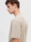 SLHCOLMAN SS O-NECK TEE NOOS pure cashmere