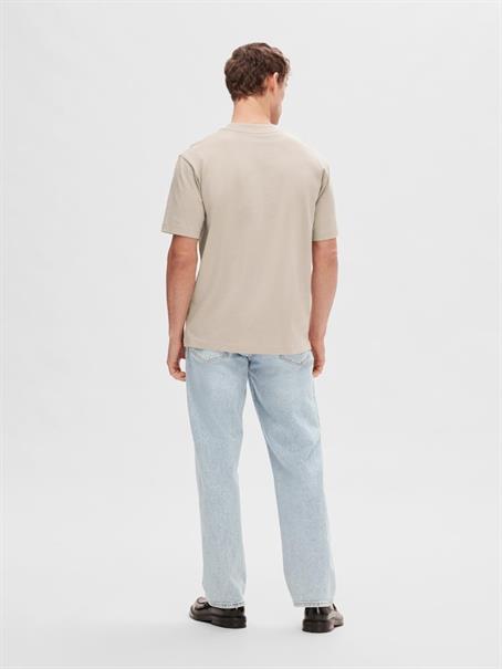 SLHCOLMAN SS O-NECK TEE NOOS pure cashmere