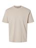 SLHCOLMAN SS O-NECK TEE NOOS pure cashmere