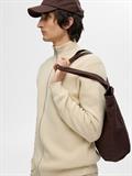 SLHDANE LS KNIT STRUCTURE FULL ZIP NOOS oatmeal